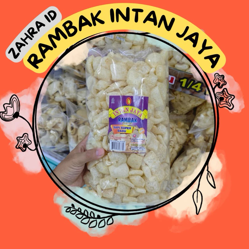 

(BANYAK VARIAN) 100/250gram RAMBAK INTAN JAYA KULIT KERBAU & SAPI SUPER / RAMBAK STASIUN TULUNGAGUNG