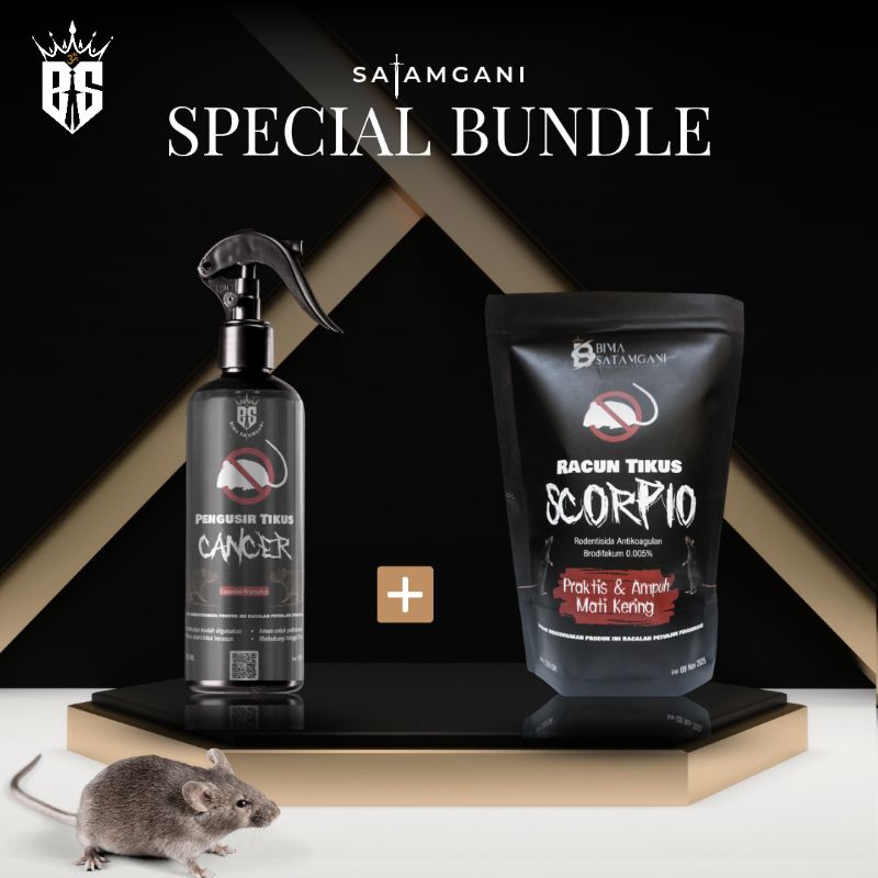 Semprotan Pengusir Tikus dan Racun Tikus Mati Kering