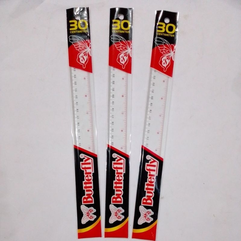 

Penggaris mika Butterfly