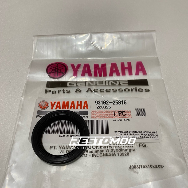 Seal kruk as kiri mio j sil sill kruk krek as Kiri Xeon Mio j mio m3 Original Yamaha 93102-25816 ori