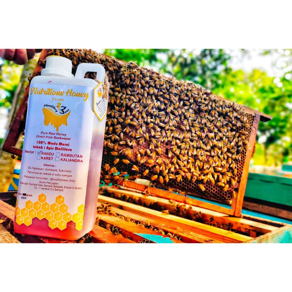 

Madu Randu Healthy Bees Full Nectar Alam