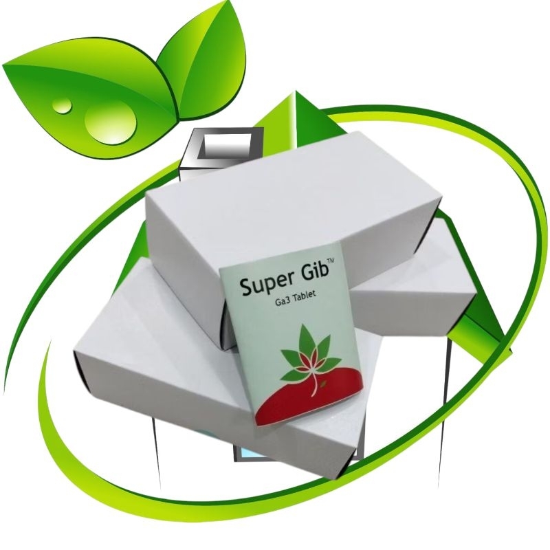 1 KOTAK ZPT Super Gib isi 10 pcs Supergib Ga3 Tablet Original mempercepat tumbuh Tanaman zat pengatu