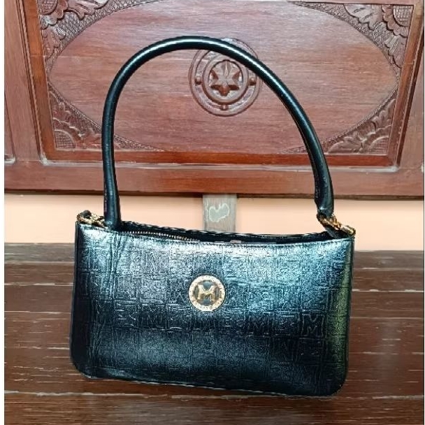 PL tas clutch glossy top handle kondangan metro city SPLIT PAYMENT