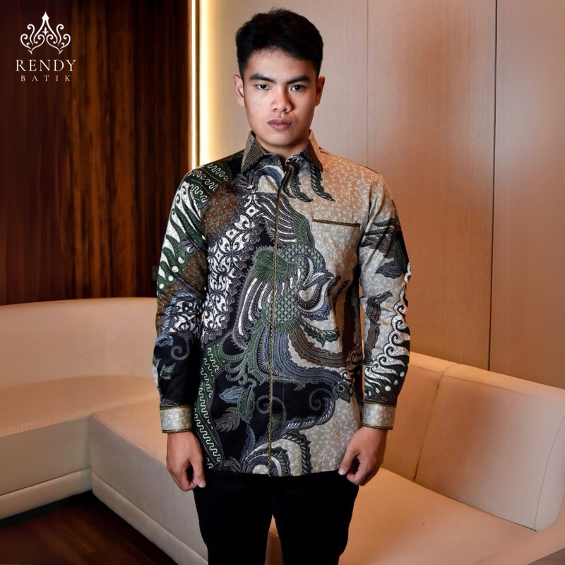 MAHESWARA - RENDY BATIK | Kemeja Batik Pria Katun Turki Lengan Panjang Exclusive Elegan Formal