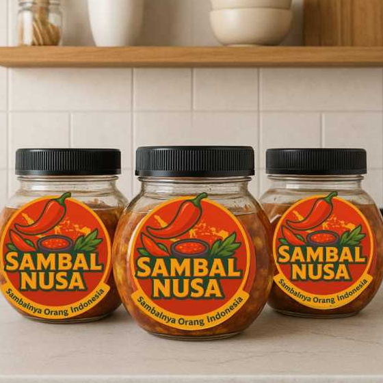 

Sambal Nusa Varian Pedas Manis (175 gram)