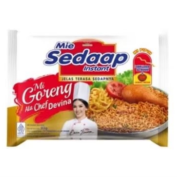 

Mie Sedaap Instant Mie Goreng Ala Chef Devina Mie Instan 93gram