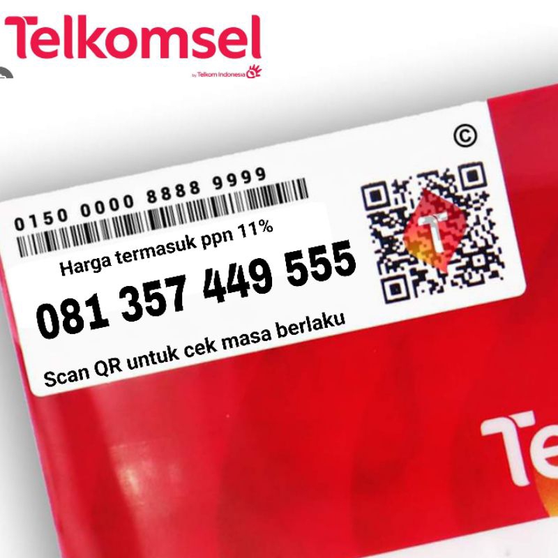 nomor cantik Telkomsel simpati 555555 555