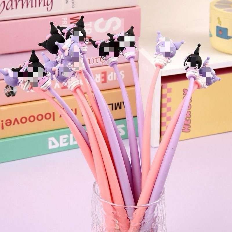 

(1 pen) PEN PENA LENTUR GOYANG ELASTIS SANRIOo KUROMIi LOTSO