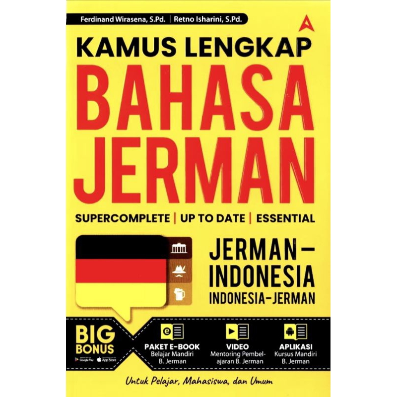 Kamus Lengkap Bahasa Jerman Jerman-Indonesia Indonesia-Jerman