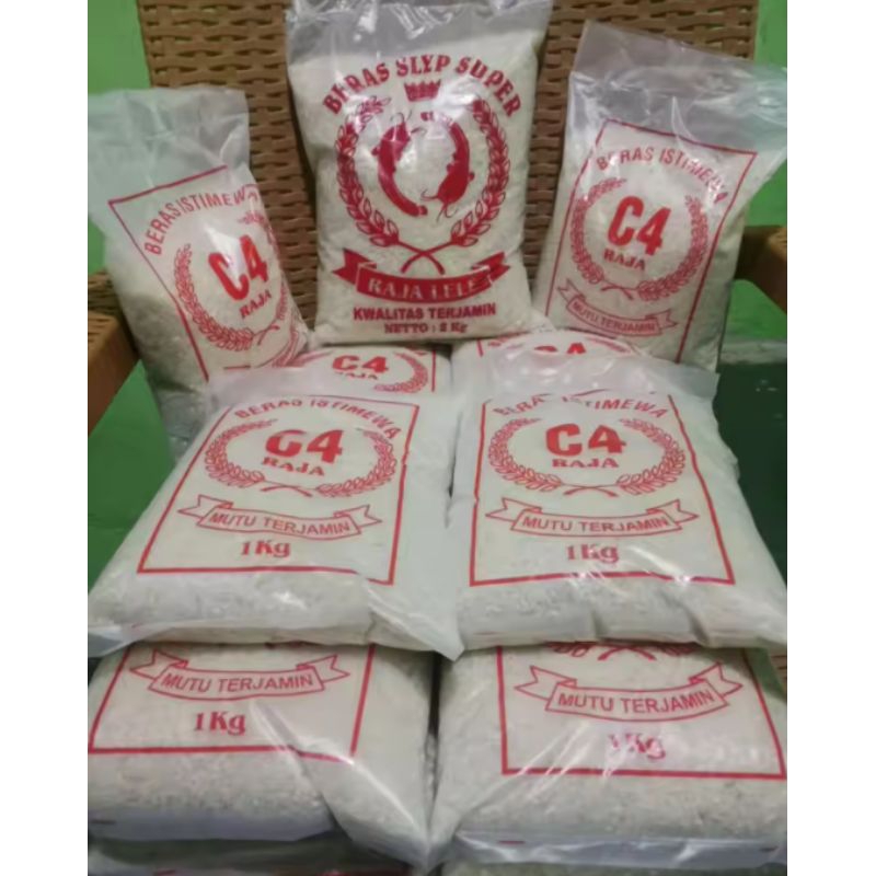 

Beras Super Pulen Wangi C4 Rojolele Kemasan 1Kg 3Kg Lokal