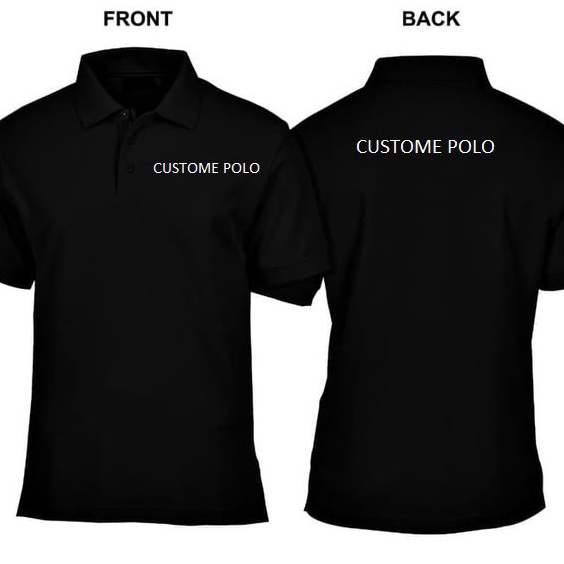 Best CUSTOME POLO  REQUEST SABLON BAJU POLO  CUSTOME BAJU KERAH SABLON