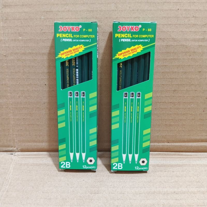 

1 Pak Pensil 2B Joyko Isi 12 Pcs