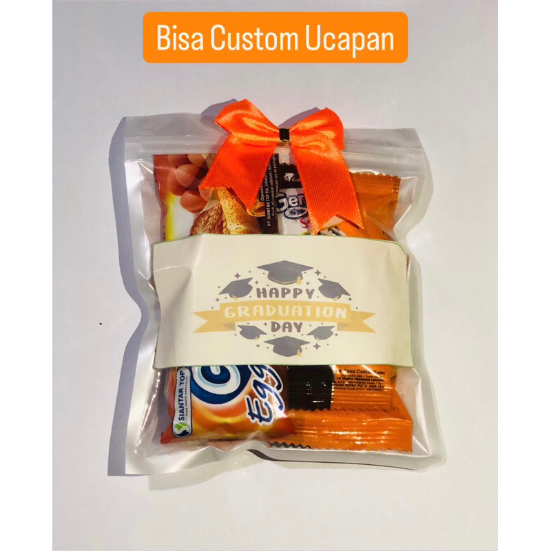 

mini gift snack | mini hampers Varian Orange