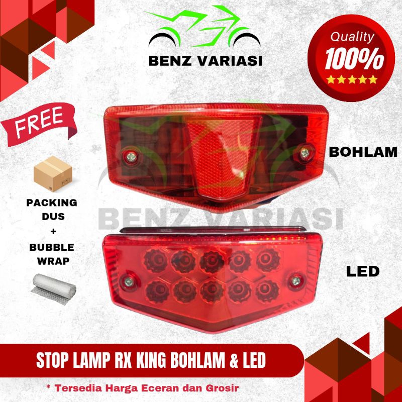 STOP LAMP RX KING BOHLAM DAN LED PREMIUM UNIVERSAL