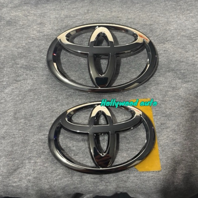 Emblem Logo Toyota Black Chrome Depan Belakang Avanza,Veloz,Rush,Calya 2017-2024