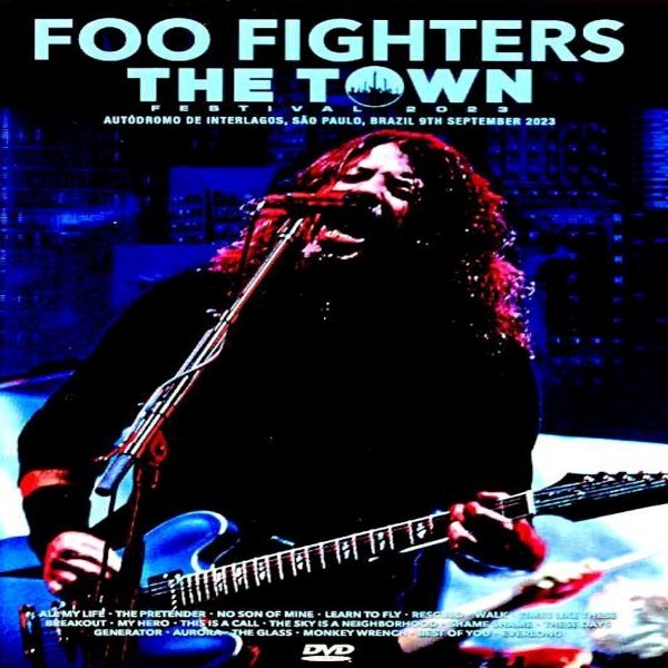 DVD Musik Foo Fighters ~ Live at The Town,  Sao Paulo, Brazil 2023
