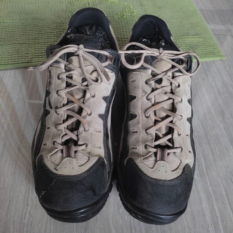 ASOLO Men Romania Waterproof Hiking Outdoor Low Boots Suede Leather Authentic Original Size 49 Insol