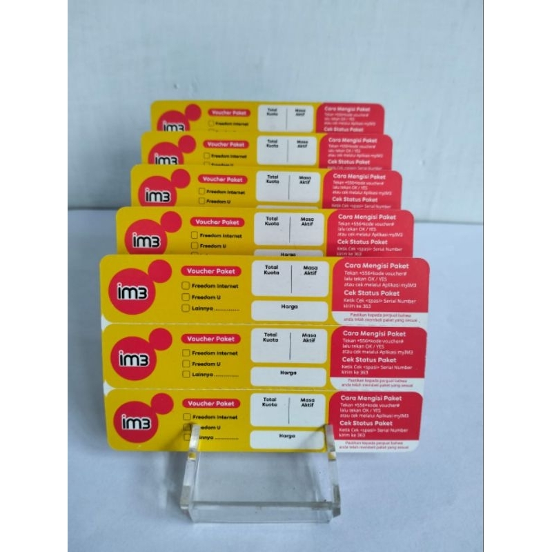 GROSIR VOUCHER INDOSAT 1GB + 5,5GB (Unlimited)