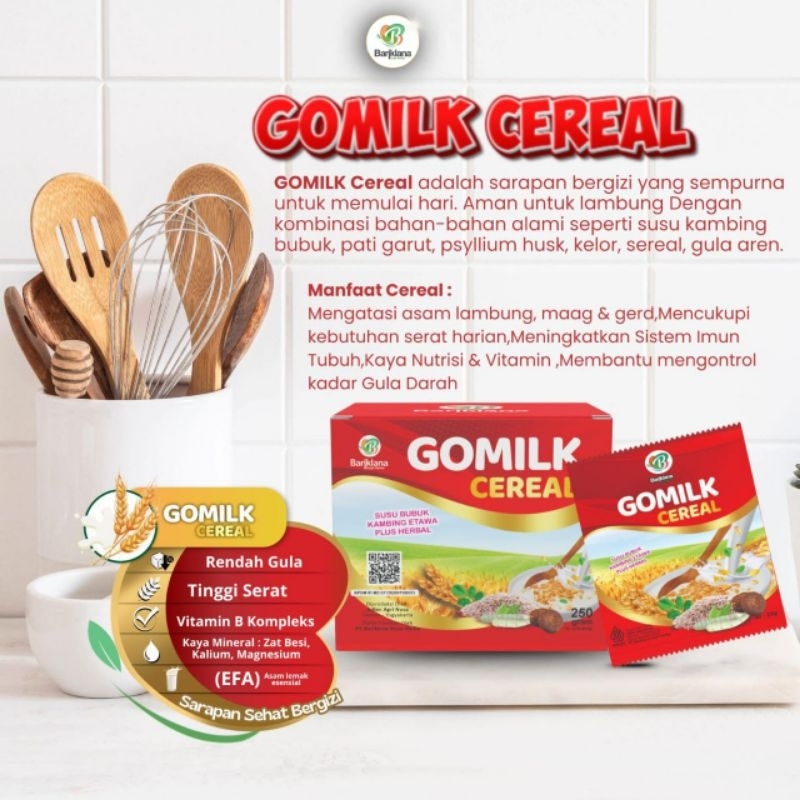 

GOMILK CEREAL BARIKLANA