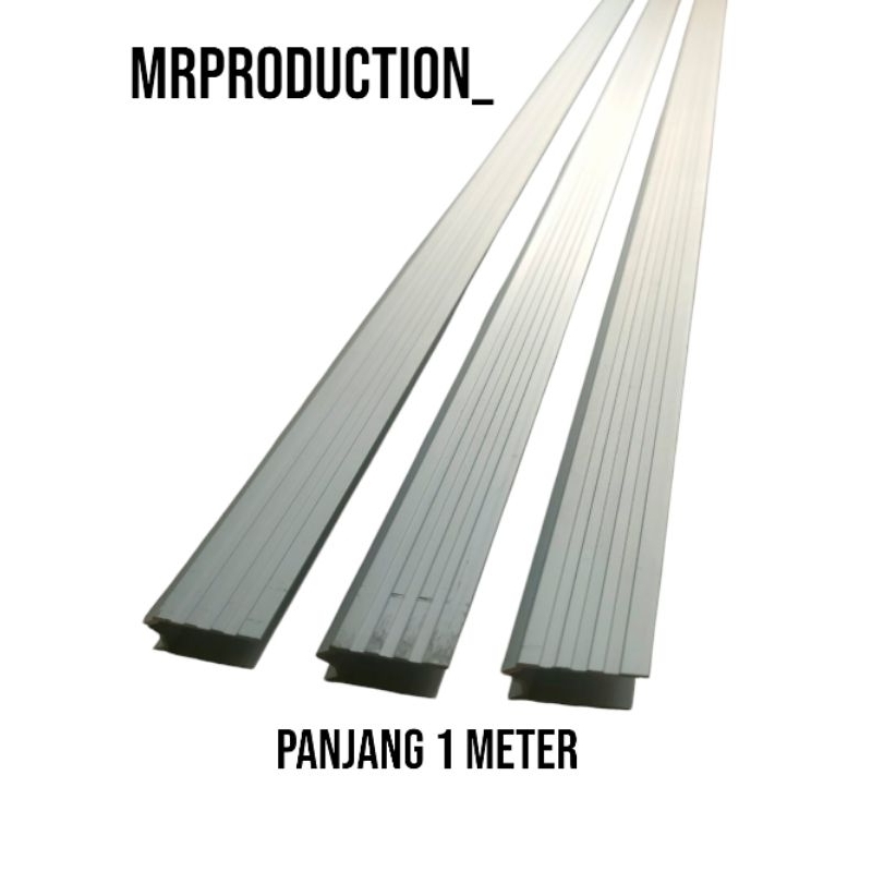 LIST ALUMUNIUM 'M' 1 METER SILVER Siku Alumunium Flightcase Alumunium hardcase