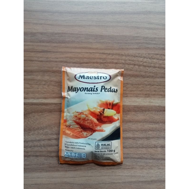 

Maestro mayonais pedas 100g