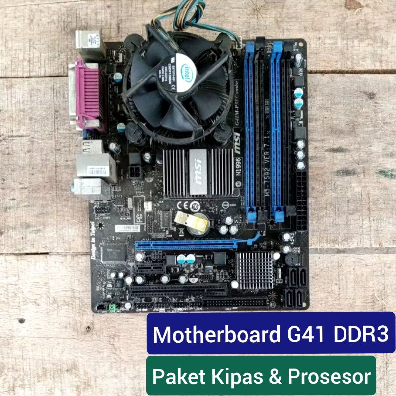 Motherboard G41 intel lga 775 - Motherboard G41 ddr3