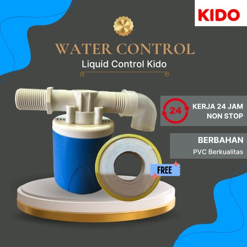 Stop Kran Pelampung Otomatis 1/2 inch KIDO DPO Otomatis