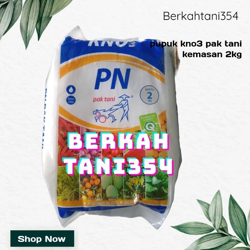 Pupuk kno3 putih pak tani 2kg kno putih pupuk