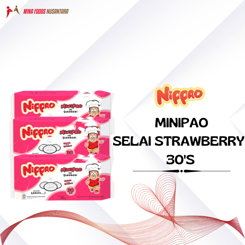 

NIPAO - MINIPAO ISI RASA STRAWBERRY ISI 30 - 480GR
