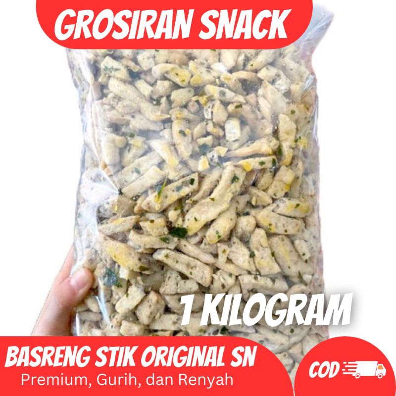 

(1 KG) BASRENG STIK ORIGINAL DAUN JERUK SN / BASRENG VIRAL / BASRENG KEKINIAN