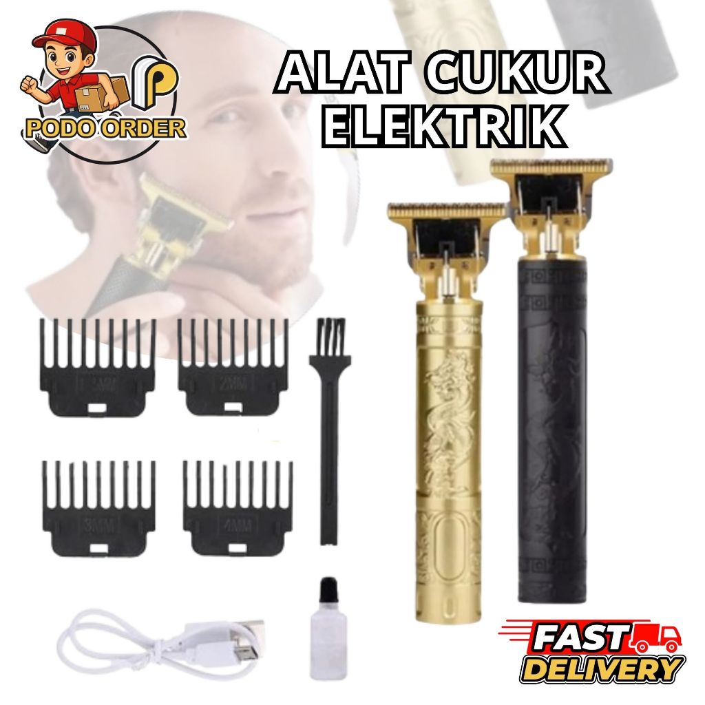 CUKURAN ELEKTRIK / ALAT CUKUR ELEKTRIK / CUKURAN VINTAGE T9 ALAT CUKUR/  HAIR CLIPPER TRIMMER T9