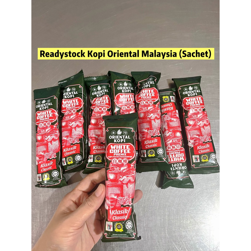 

[READY] Kopi Oriental White Coffee Sachet Ecer 1 pcs