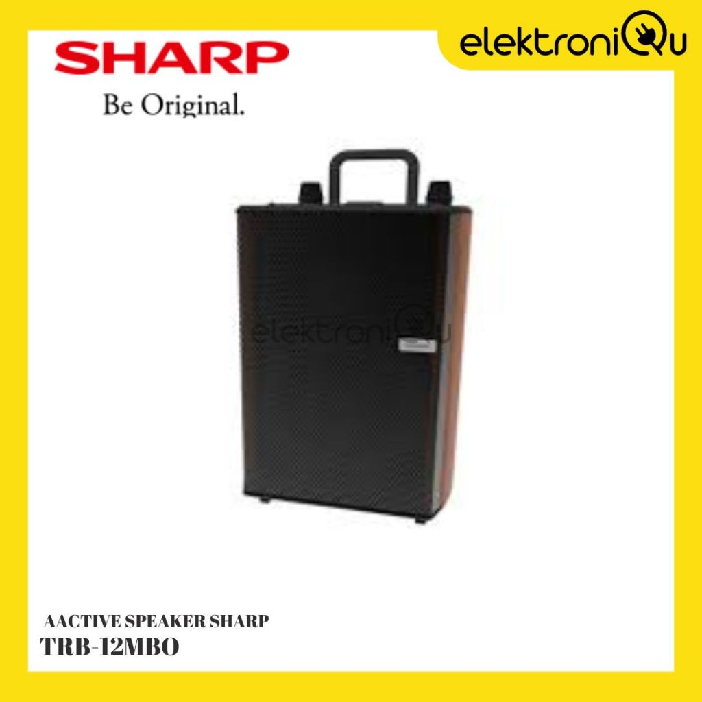 (KHUSUS INSTAN) ACTIVE SPEAKER SHARP CBOX-TRB12MBO / SPEAKER AKTIF CBOX-TRB12MBO
