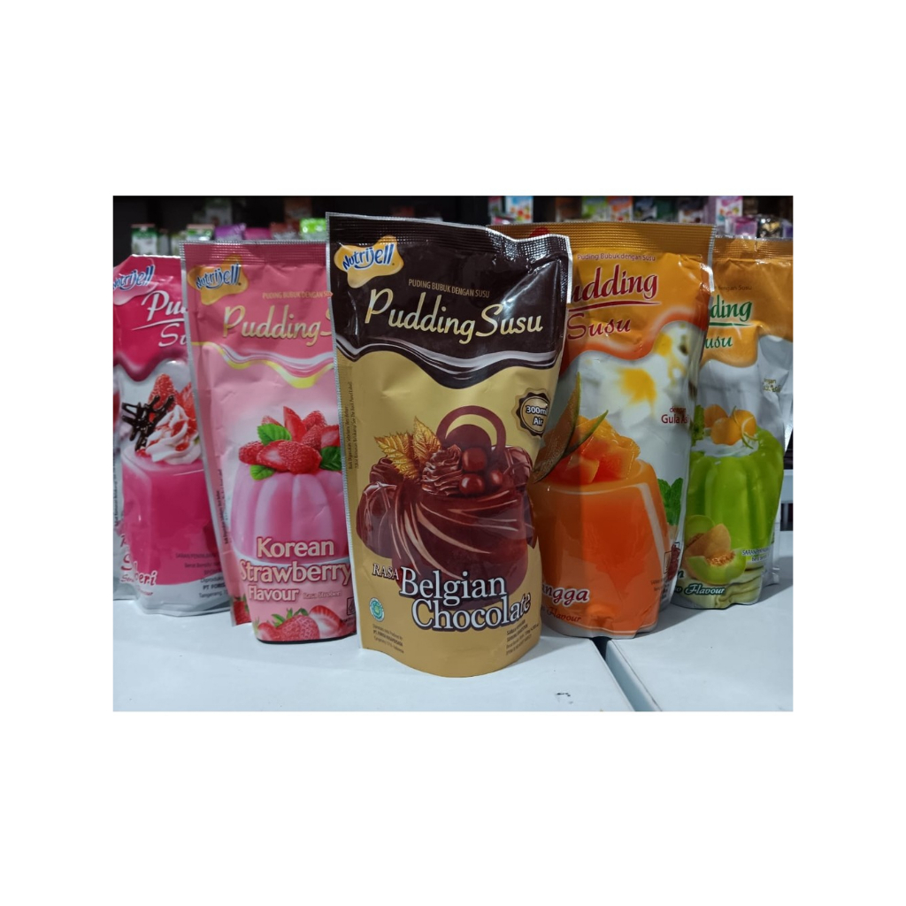 

NUTRIJELL PUDDING SUSU ANEKA RASA / Puding Susu Nutrijel