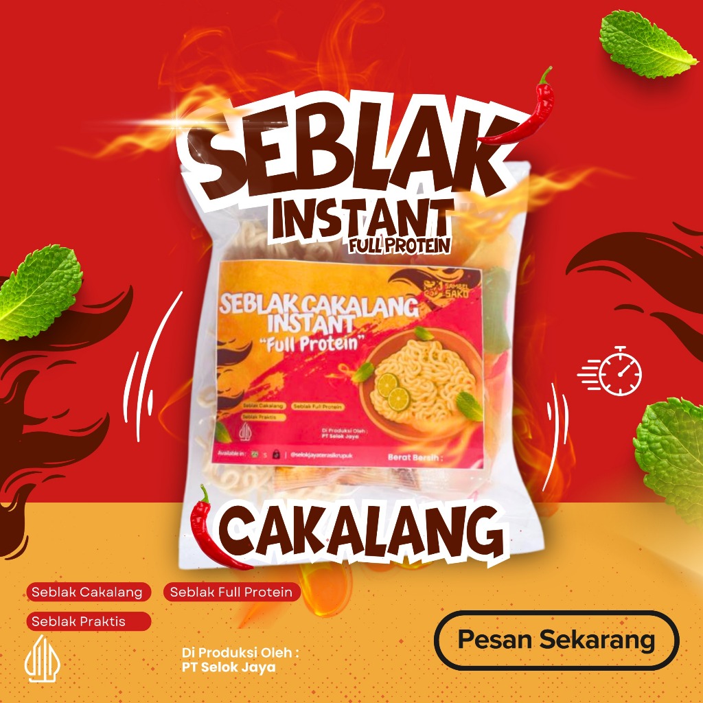 

SEBLAK INSTANT "FULL PROTEIN" SELOK JAYA