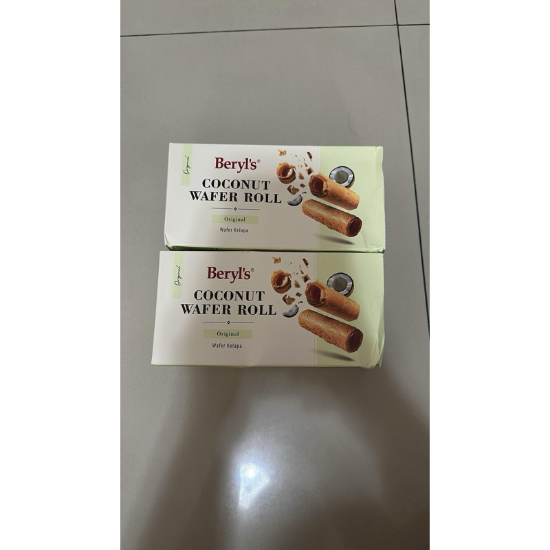 

Beryl's Coconut Wafer Roll Original Malaysia