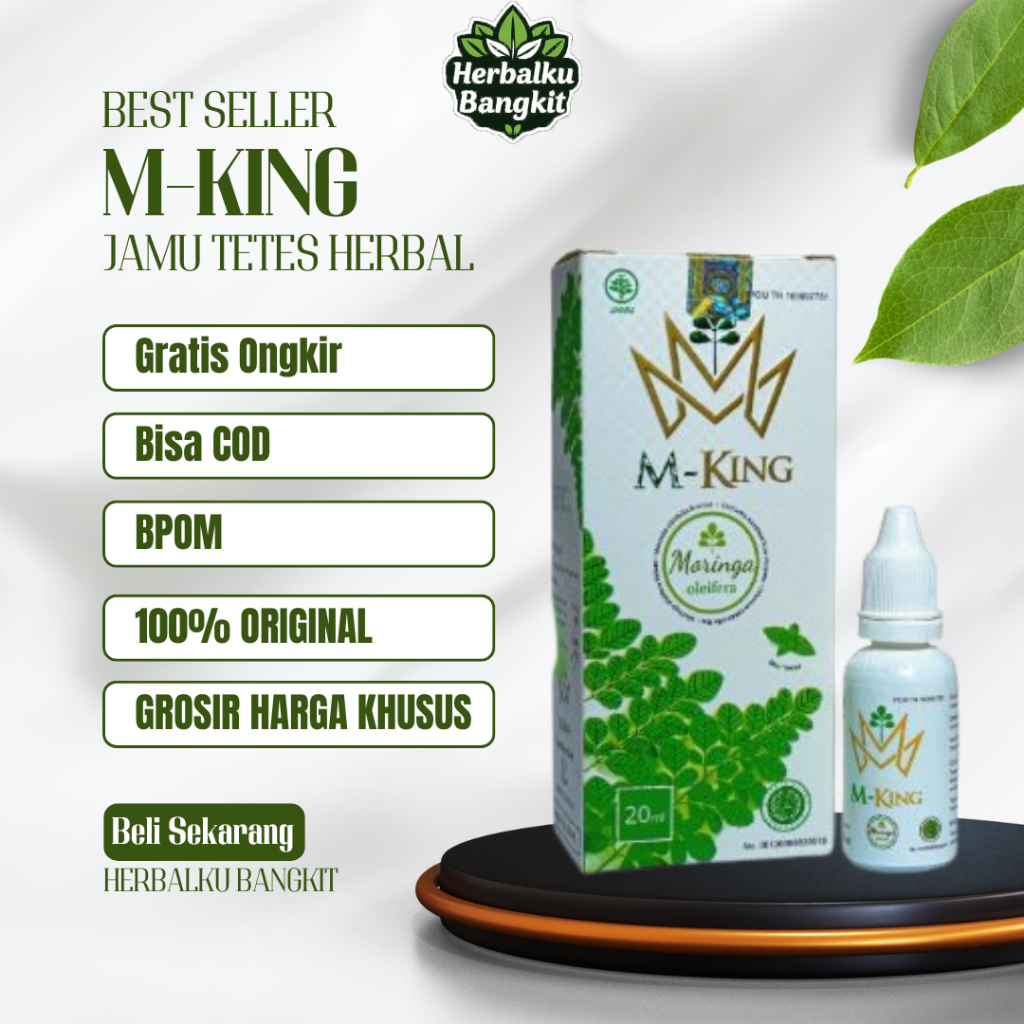 

M-KING MKING ORIGINAL JAMU TETES HERBAL MEMBANTU KESEHATAN DAN MENGATASI DIABETES