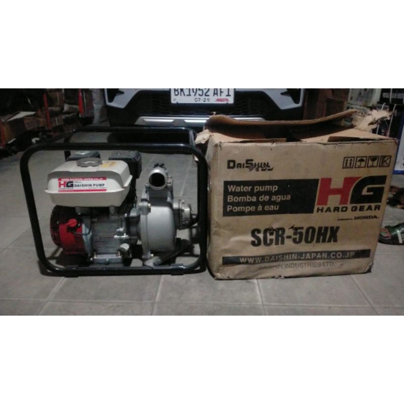 Pompa Air Irigasi DAISHIN (Made In Japan) Type SCR-50HX 2Inch Engine HONDA GX-160