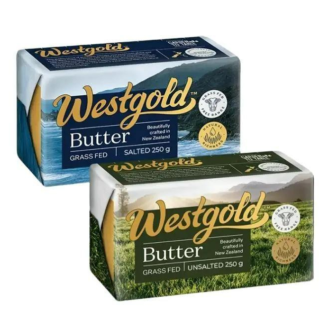 

Westgold Unsalted Butter New Zealand 250gr / 1kg