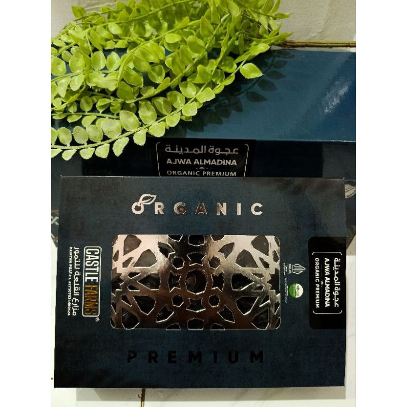 

Kurma Ajwa Organic Premium Castle Farms 1 kg dan 500gr Exp.Januari 2027 kurma nabi enak empuk distributor kurma jakarta