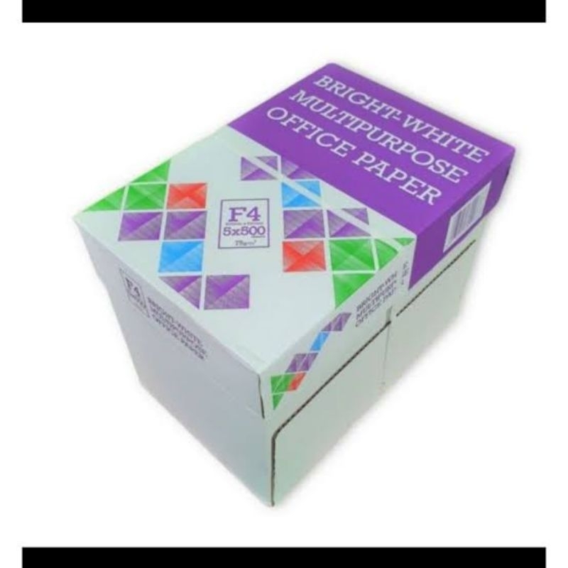 

Kertas Hvs F4 75 gr 1 Dus isi 5 rim