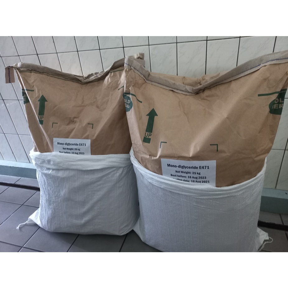 

Emulsifier: Mono-diglicerides of fatty acid (E471) - 25kg - KHUSUS INSTAN