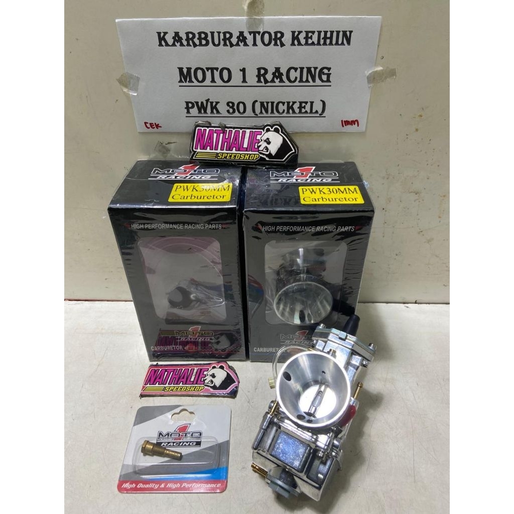 KARBU MOTO 1 KEIHIN PWK 30 (NICKEL) ORIGINAL