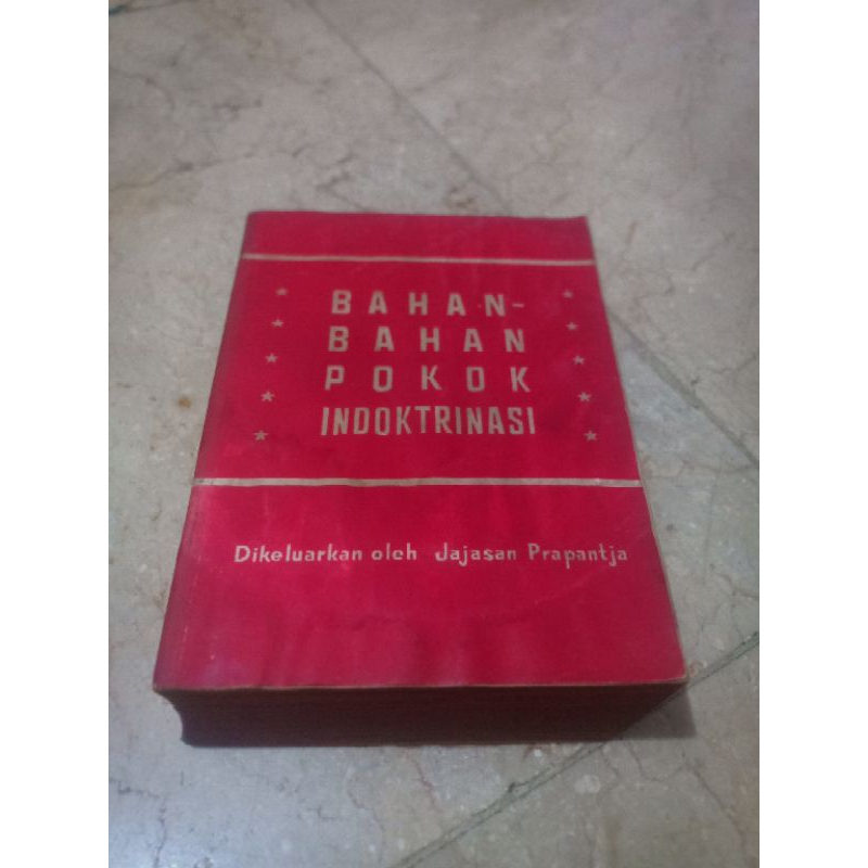 bahan bahan pokok indoktrinasi