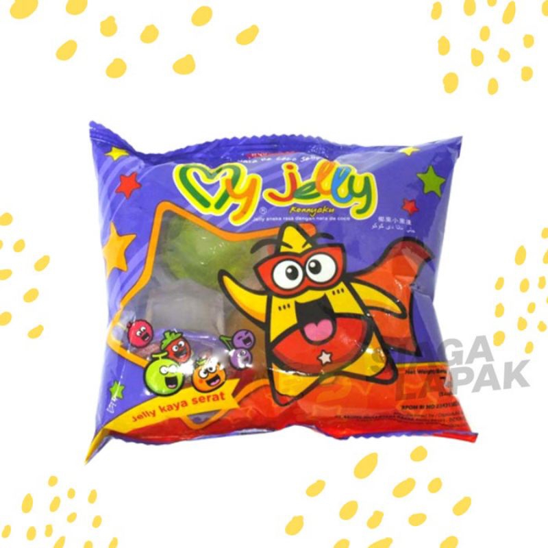 

Wong Coco My Jelly Kemasan Ekonomis Isi 5cups