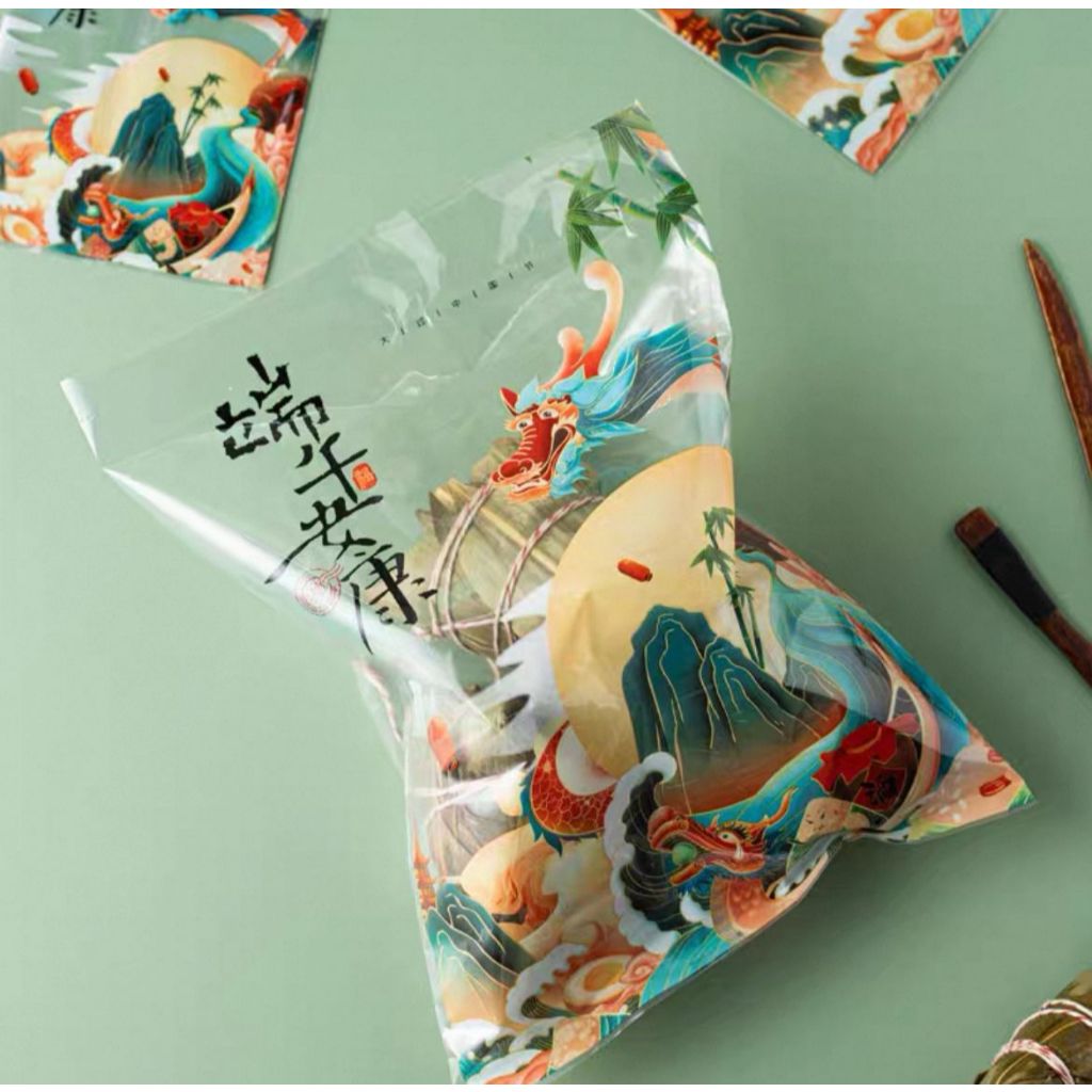 

Plastik Bakcang Kemasan Kicang Packaging Standing Pouch Bakcang Kicang Zongzi Dragon Boat Festival