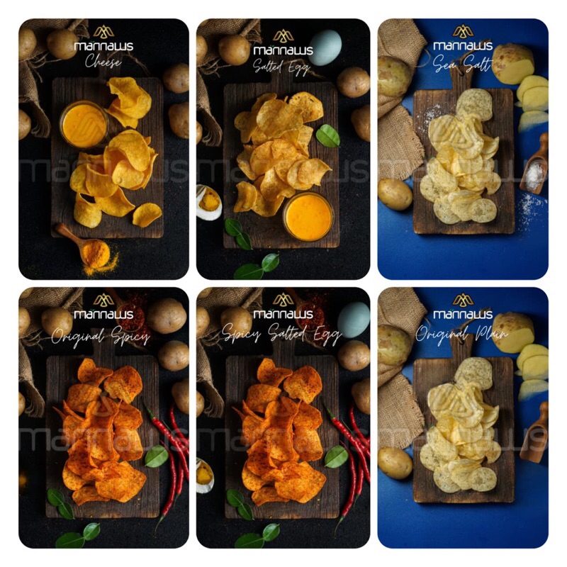 

Mannawas Potato Chips|| Snack keripik Kentang premium kemasan jumbo (party pack) ukuran 700g