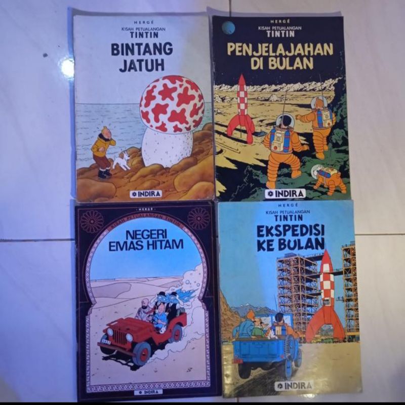 komik Tintin Indira + bonus