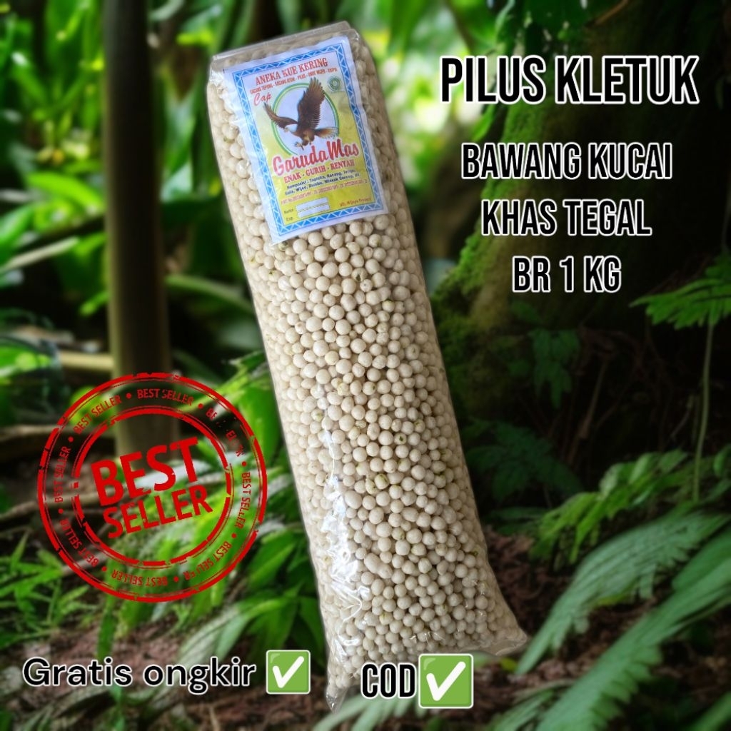 

pilus/pilus khas tegal/pilus kletuk tegal/pilus bawang kucai 1 kg