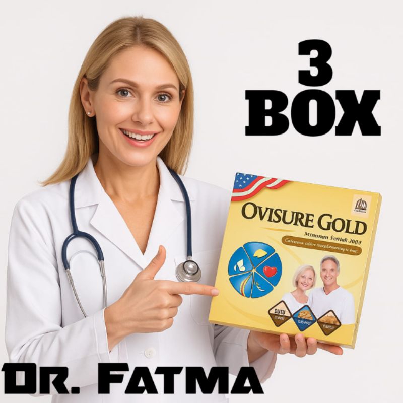 

KEMASAN BARU!! 3BOX SUSU OVISURE GOLD ASLI SUSU TULANG DAN SENDI 100% ORIGINAL USA